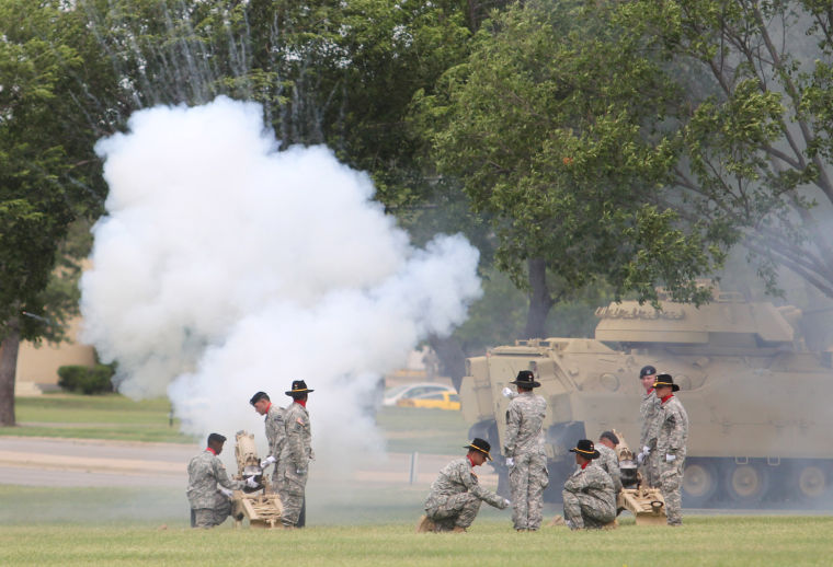 1st Cavalry Division Colors-Casing Ceremony