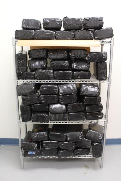52 bricks of marijuana