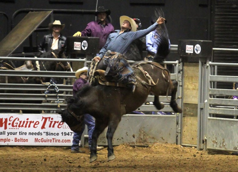 Barker wins bull riding at Bell County PRCA Rodeo Rodeo
