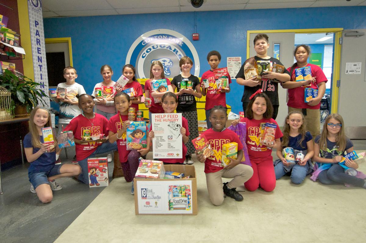 Clifton Park Elementary students take part in largest 1day food
