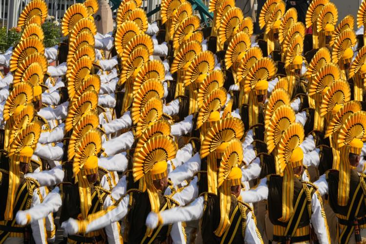 India celebrates its 77th Republic Day in photos