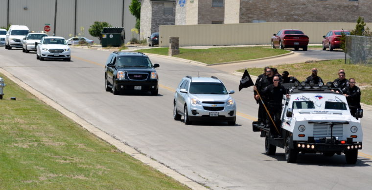 Detective Charles "Chuck" Dinwiddie Funeral