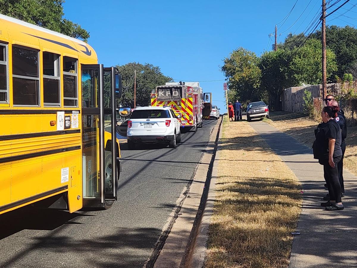School bus bump no children on bus in minor accident in north Killeen