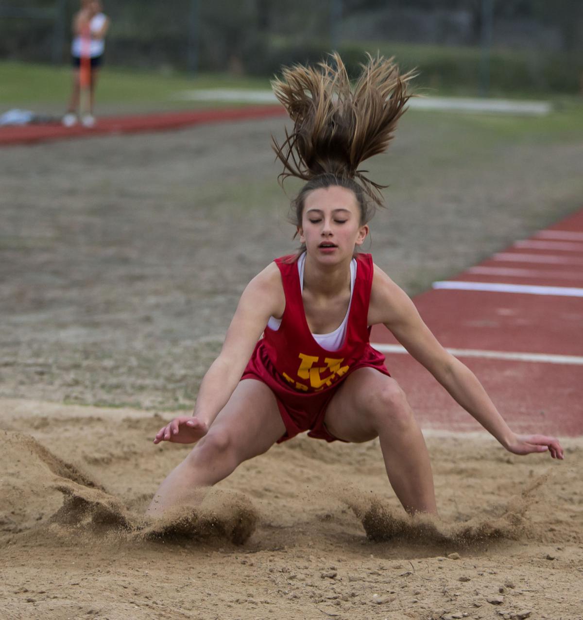 MIDDLE SCHOOL TRACK Patterson girls shine in relays at trimeet