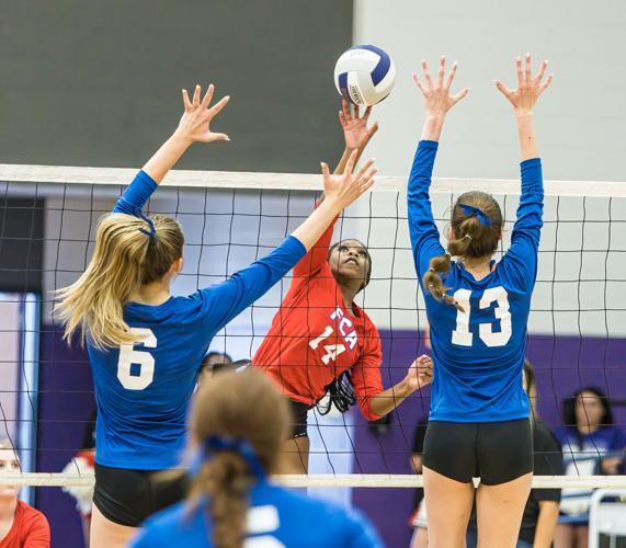 VOLLEYBALL Blue squad evens Victory Bowl series with sweep Killeen