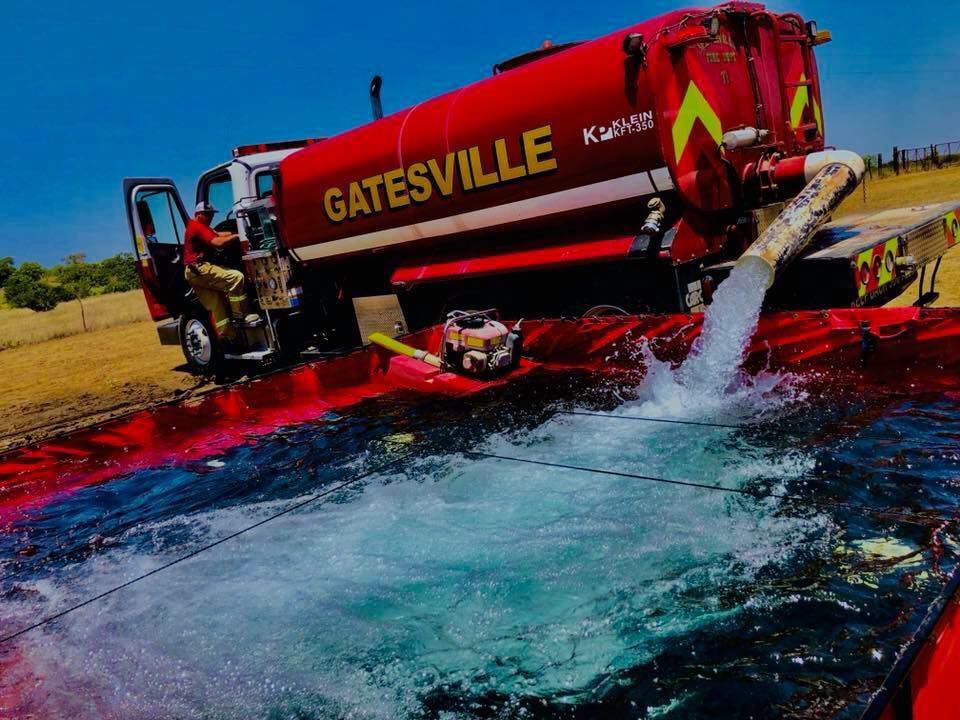 Fort Hood still battles fires covering 8,500 acres; Coryell County fire