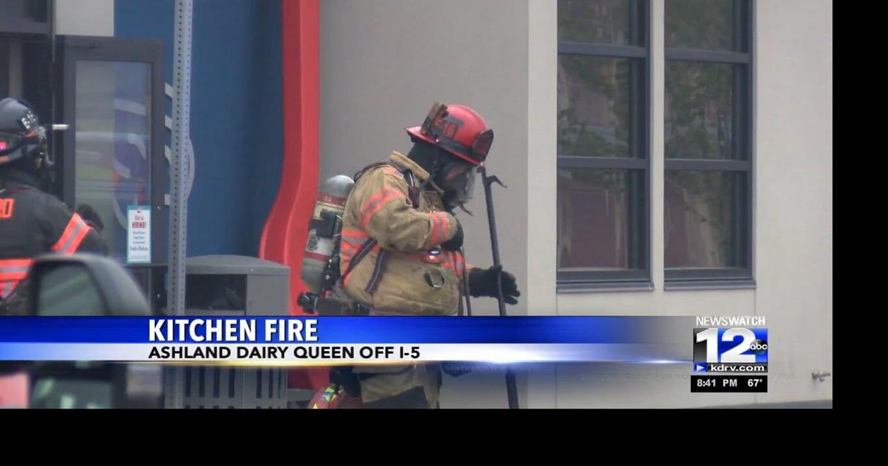Ashland Dairy Queen Fire Video