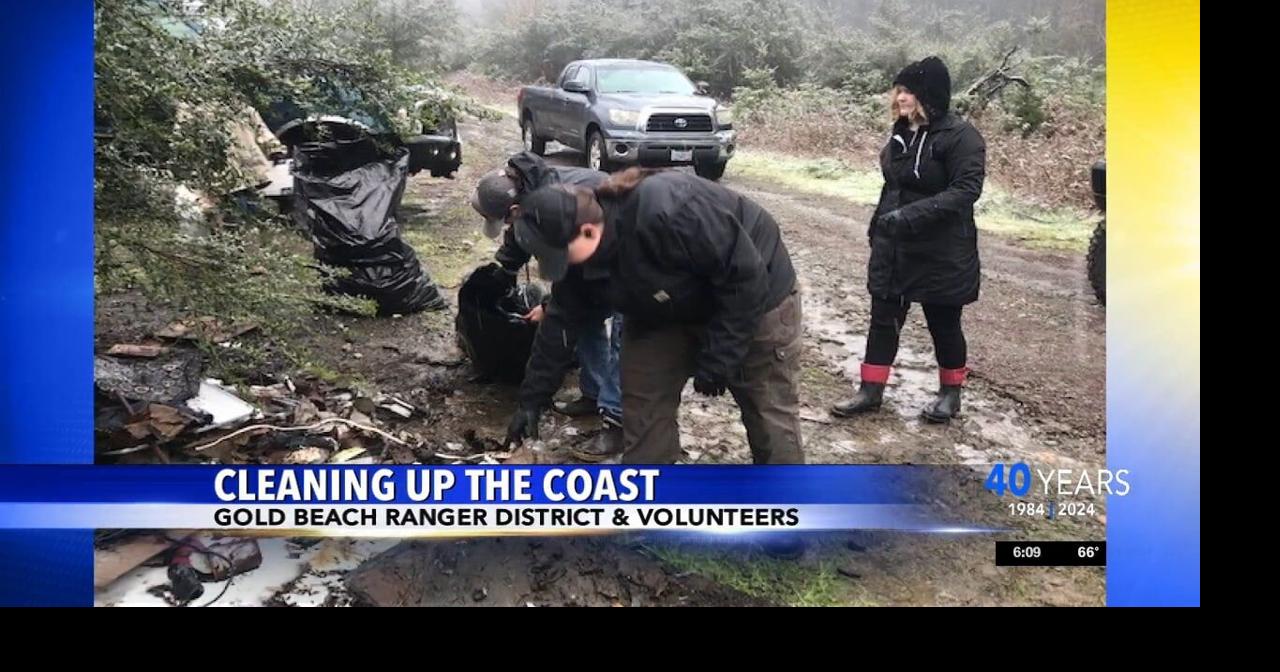 Gold Beach Ranger District cleans up coast | Video | kdrv.com