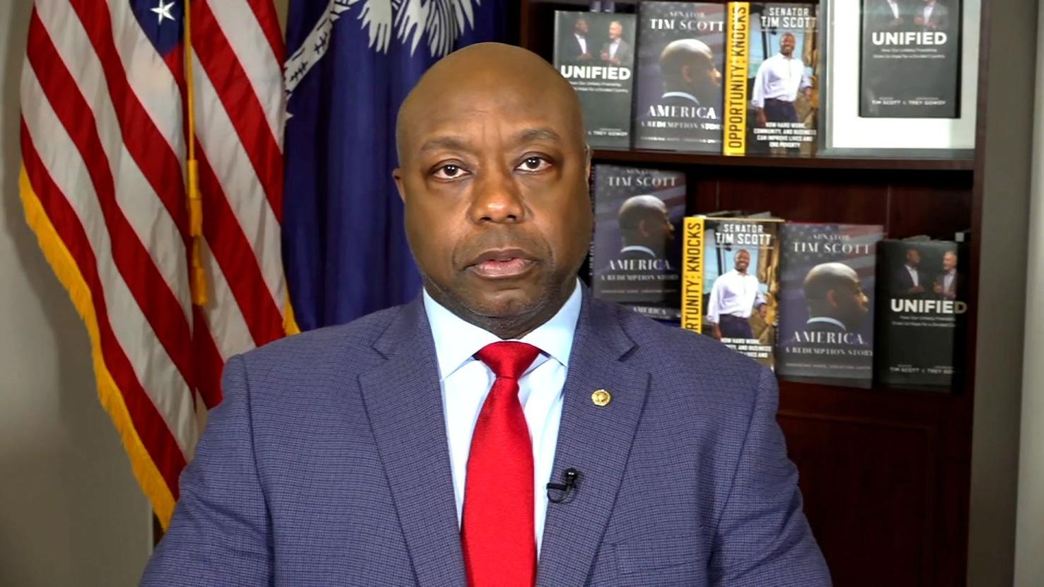 Sen. Tim Scott declines to say whether he would’ve certified 2020