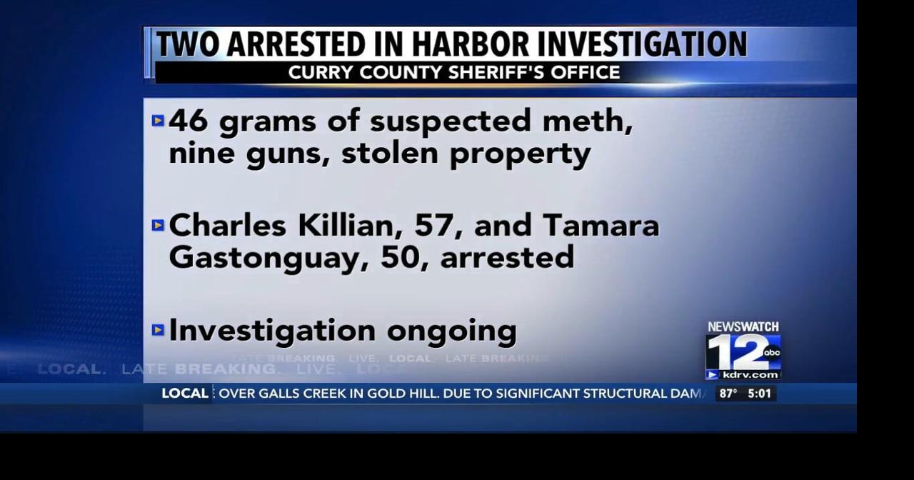 2 Harbor residents face charges after guns and meth seized | Crime ...