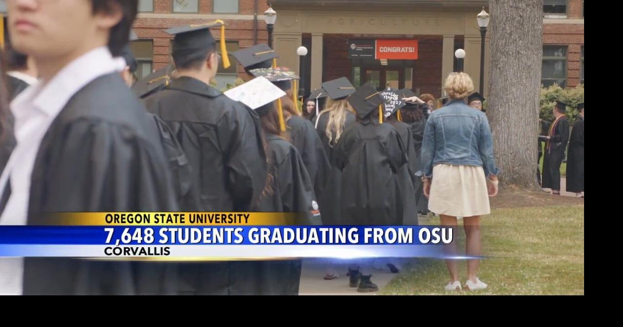 7,648 students graduating from Oregon State University | Video | kdrv.com