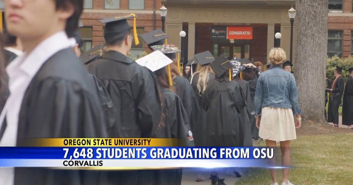 7,648 students graduating from Oregon State University | Video | kdrv.com
