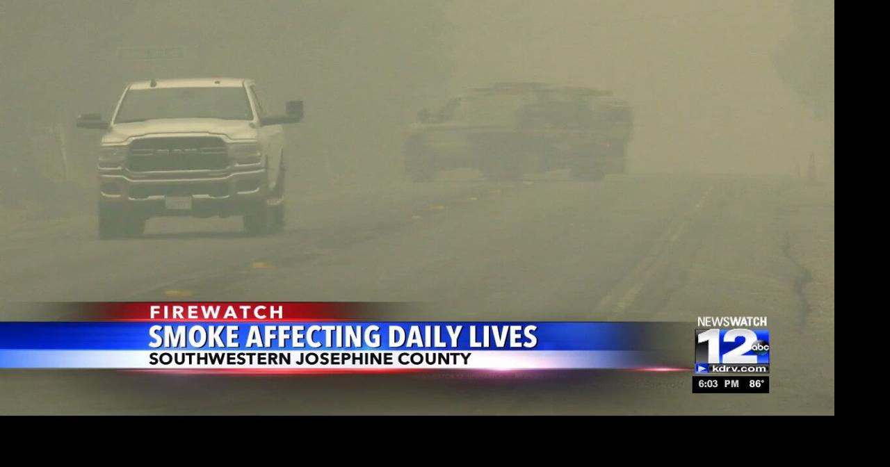 Air quality in southwestern Josephine county almost off the charts