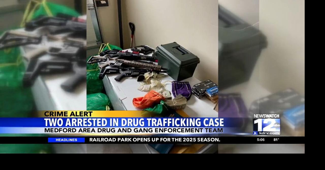 Two arrested in Eagle Point drug bust | Video | kdrv.com