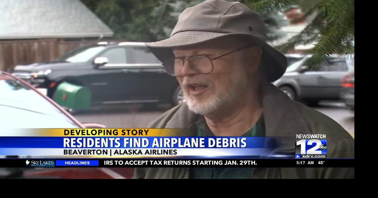 Residents find airplane debris in Beaverton | Video | kdrv.com