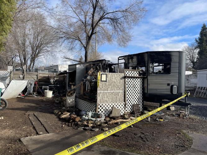 One dead, one injured in early morning trailer fire in Klamath Falls ...