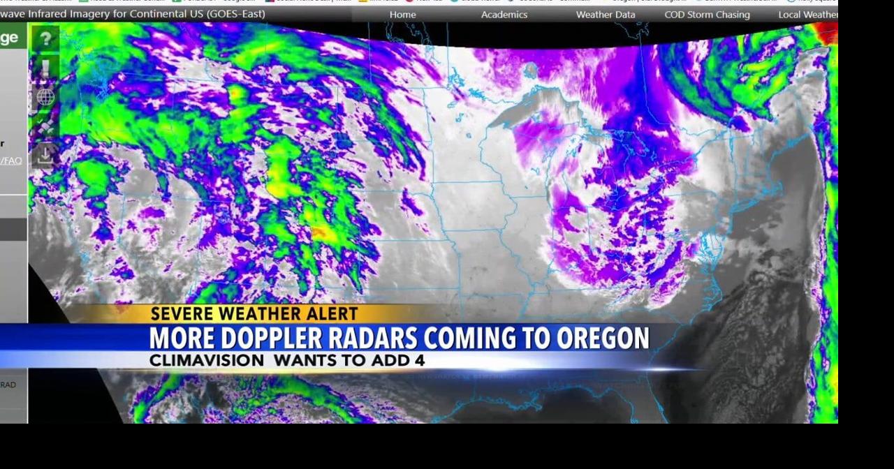 More Doppler Radars coming to Oregon Video