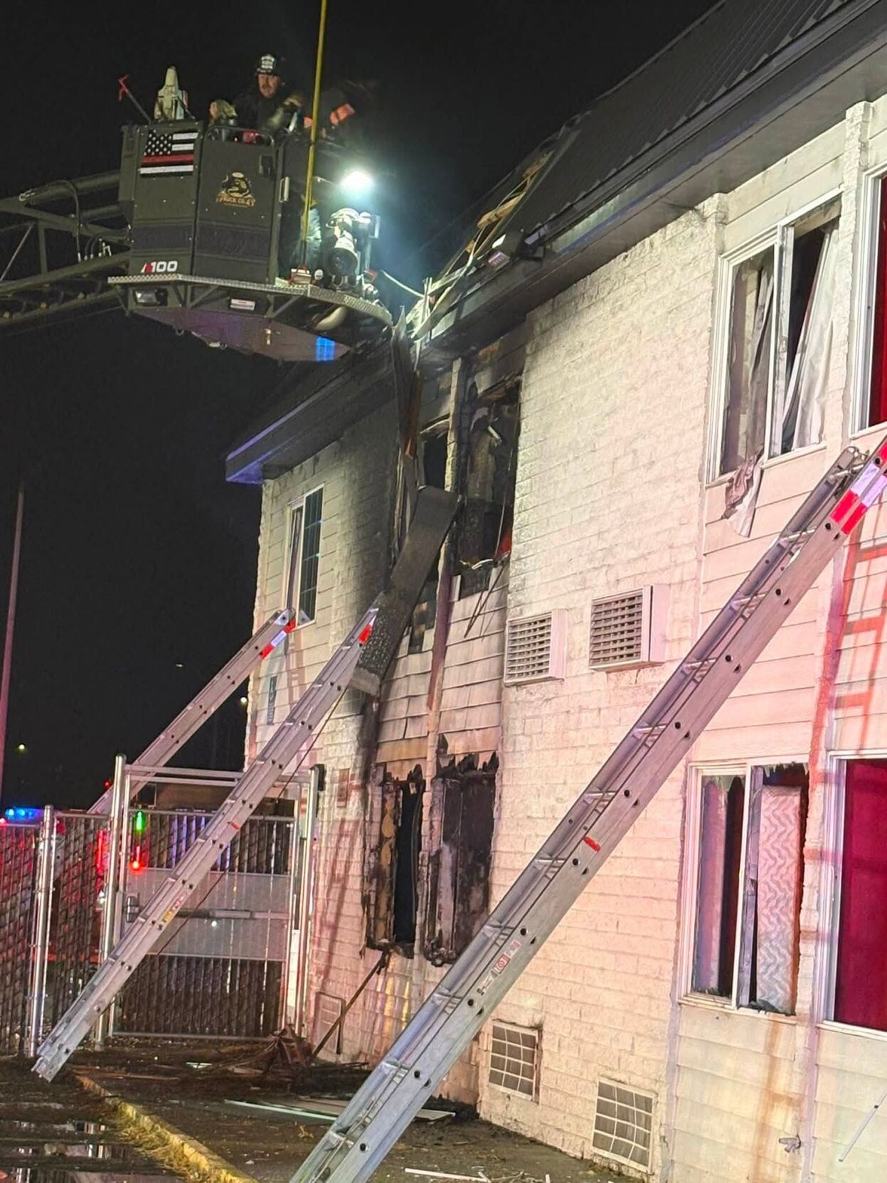 Fire breaks out at Medford's old Ramada Inn | FireWatch | kdrv.com