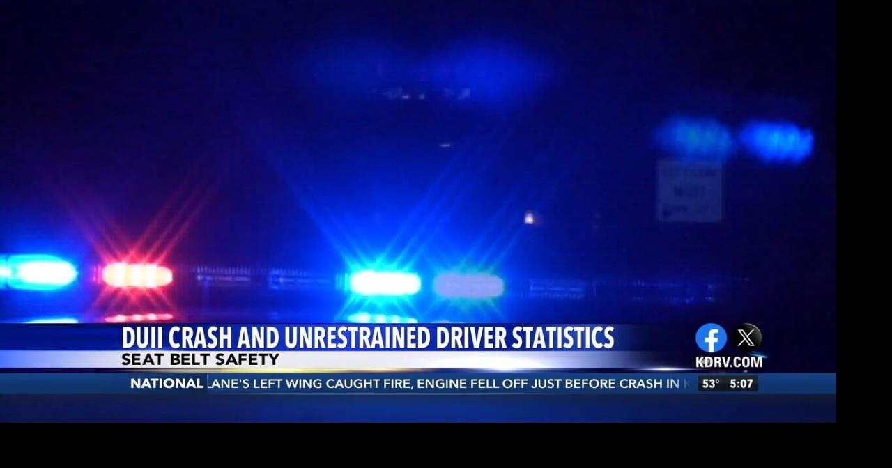 Unrestrained and intoxicated driver statistics and awareness in Jackson ...