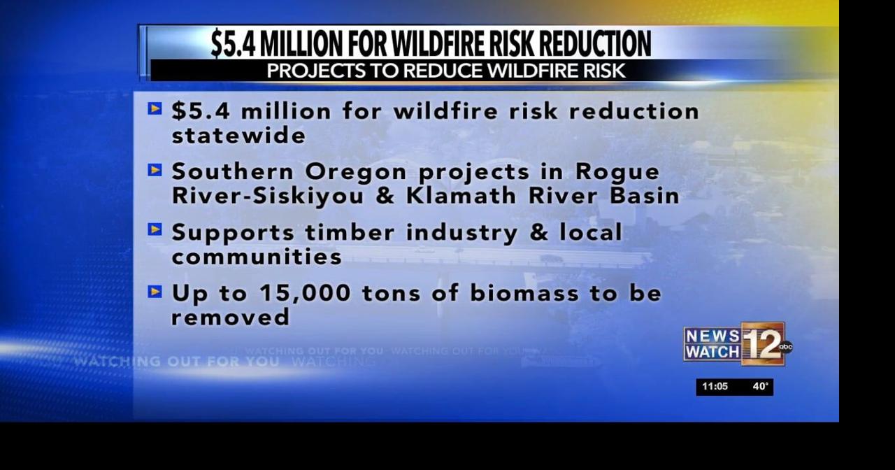 Oregon Senators Announce $5.4 Million in Federal Funding for Wildfire ...