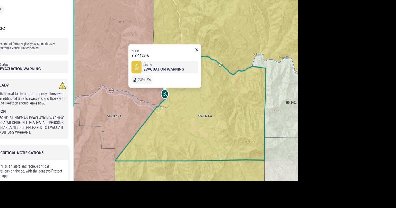 How to find your wildfire evacuation zone News