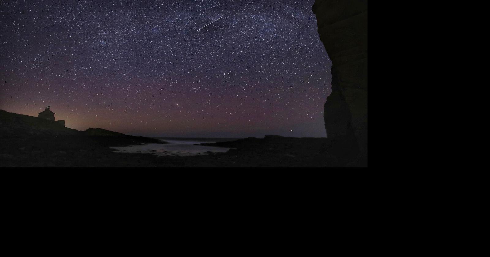 Viewing the Lyrids meteor shower could be a fun weekend activity ...