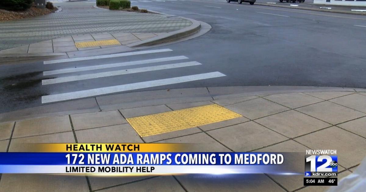 172 new ADA ramps coming to Medford | Video | kdrv.com