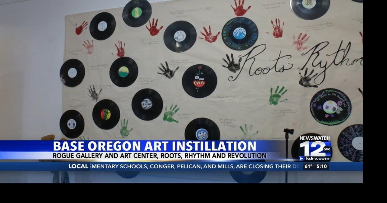 Base Oregon art installation