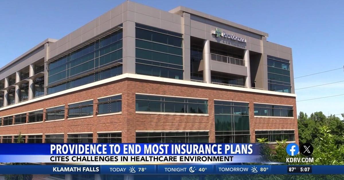 Providence Example Insurance Providence to end most insurance plans | Video | kdrv.com