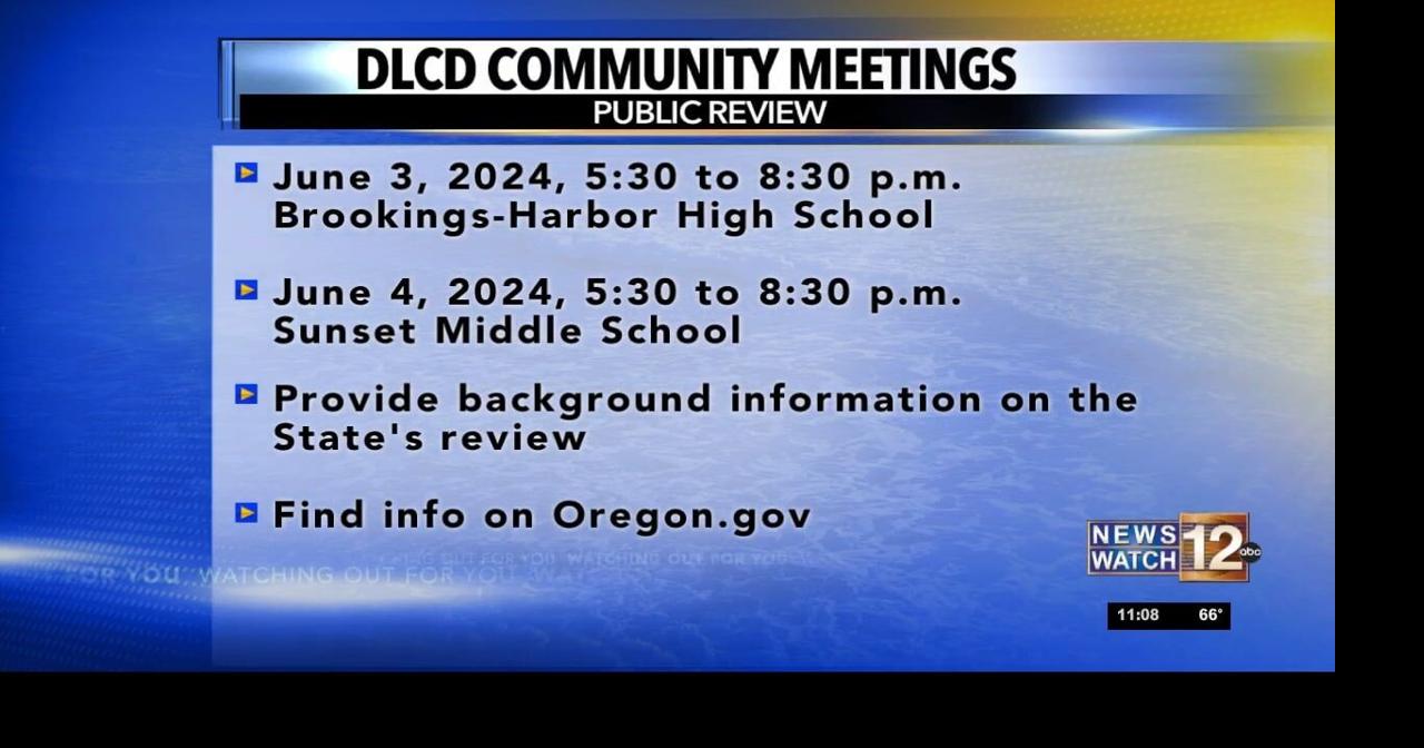 Department of Land Conservation & Development hosting public review