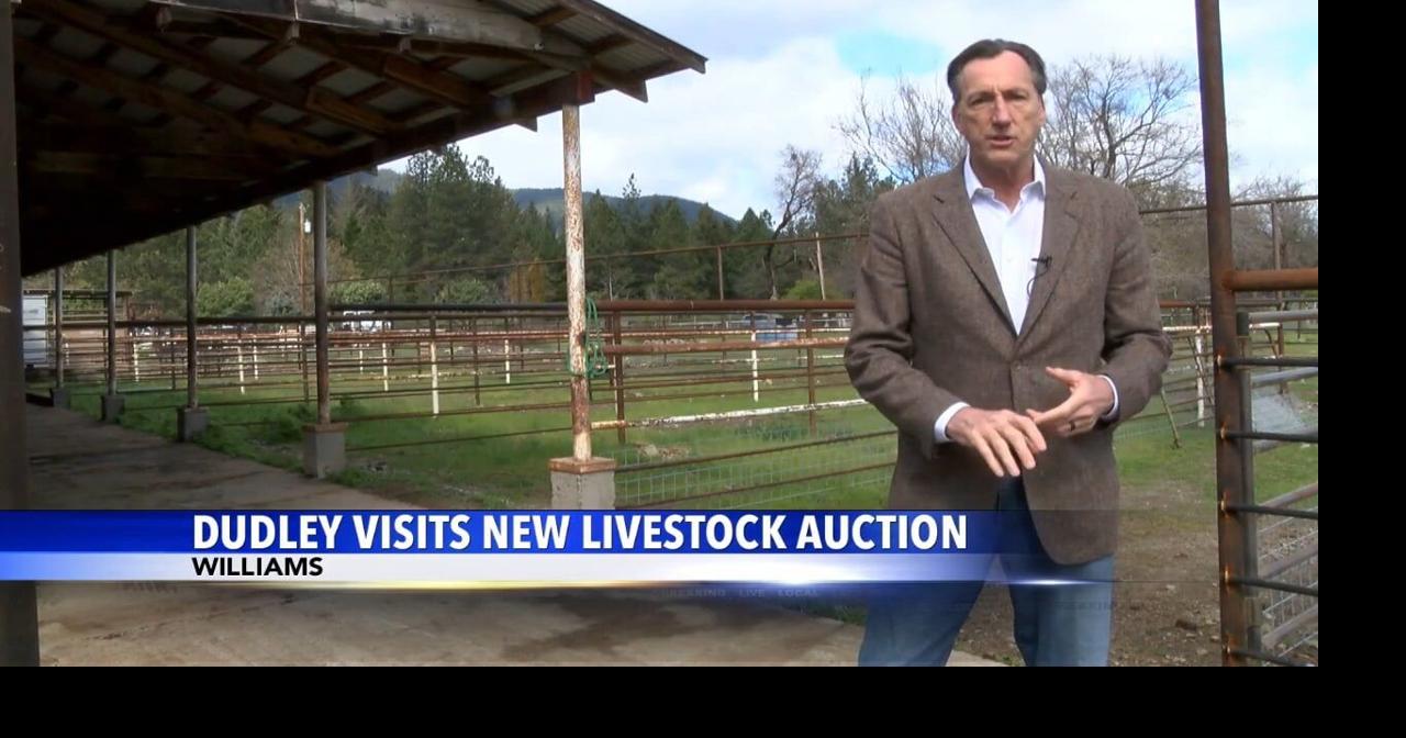 Gubernatorial candidate Chris Dudley visits Southern Oregon Livestock Auction to support local ranchers