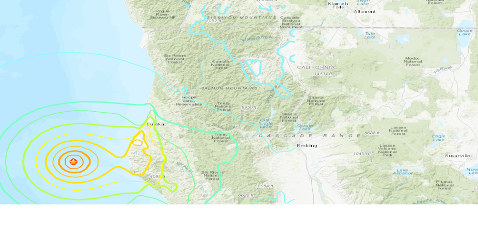 Tsunami california oregon