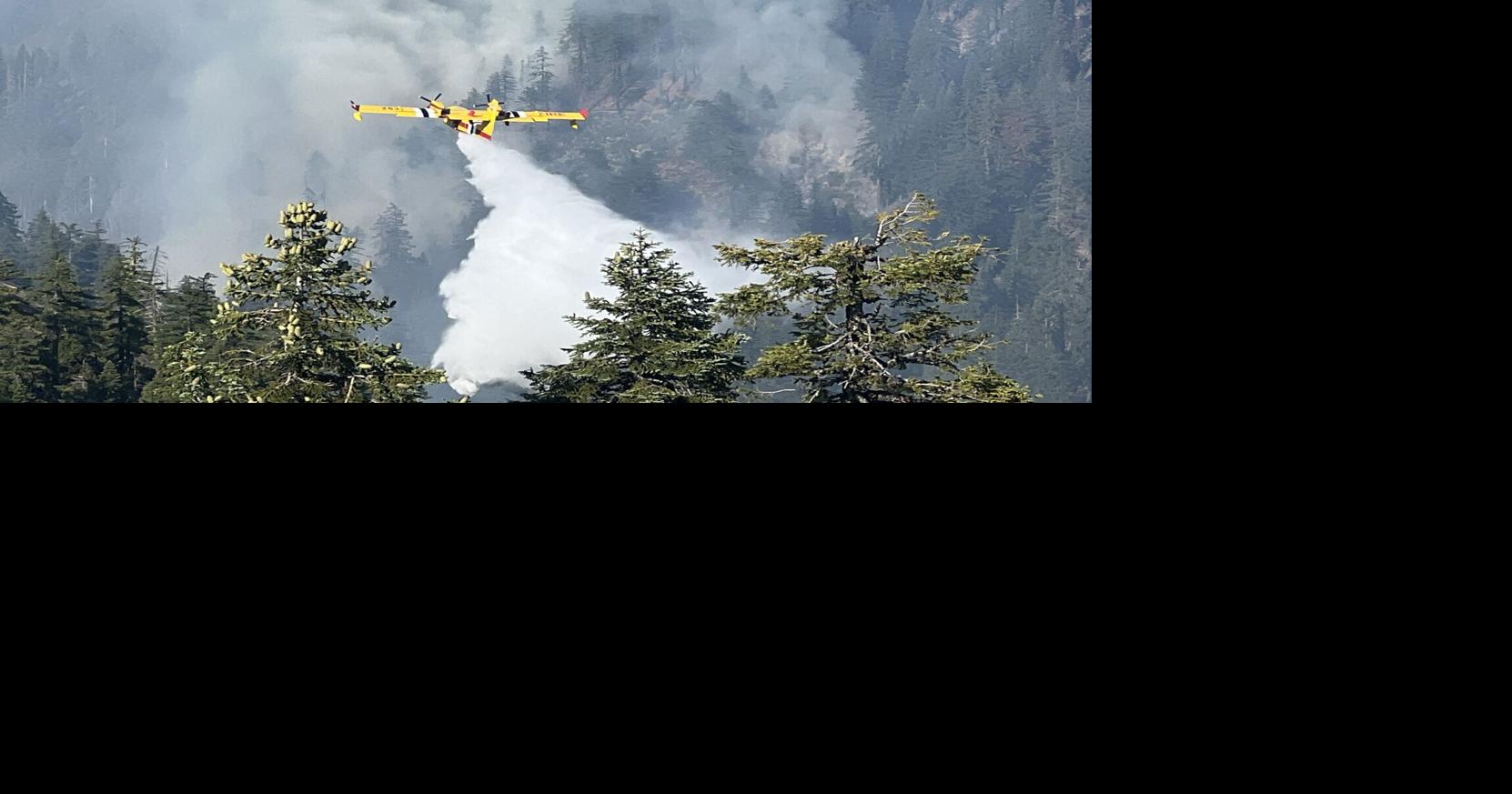 Three firefighters injured Friday battling the Butler Fire