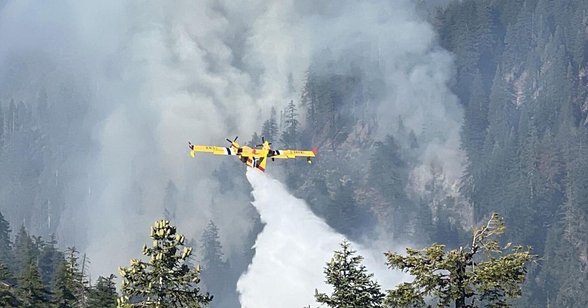 Three firefighters injured Friday battling the Butler Fire