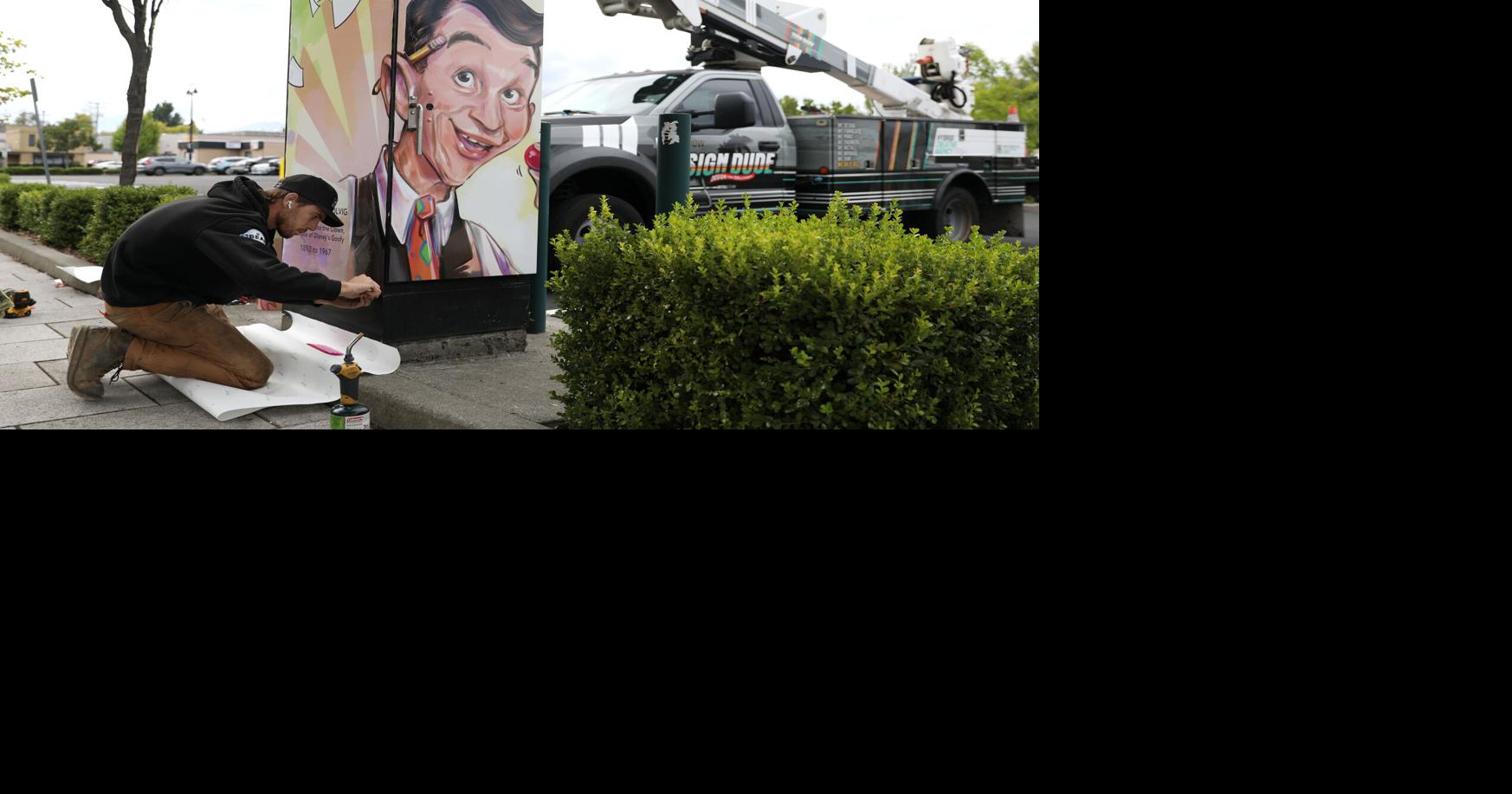 Local artists brighten up downtown Medford