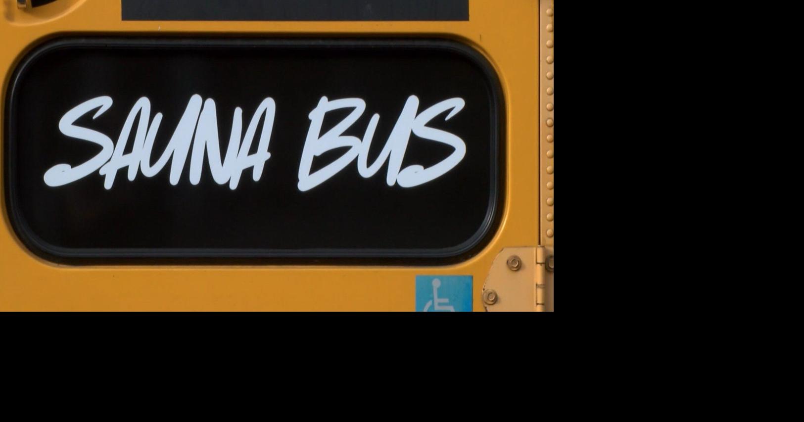 Rogue Valley entrepreneur turns school bus Into mobile sauna