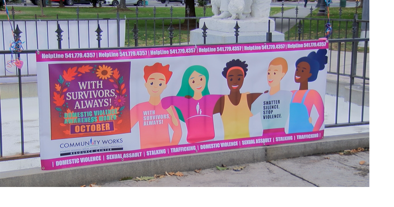 Alba Park event highlights Domestic Violence Awareness Month | News ...