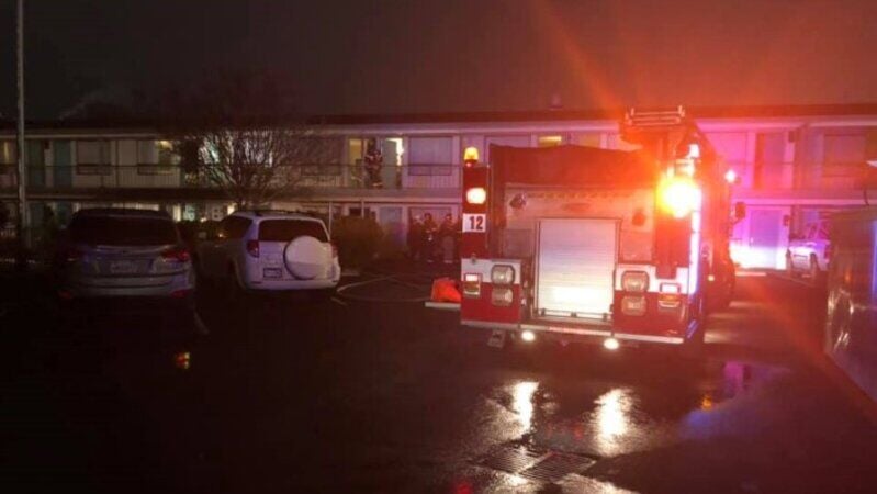 Fire at former Inn at the Commons in Medford under investigation