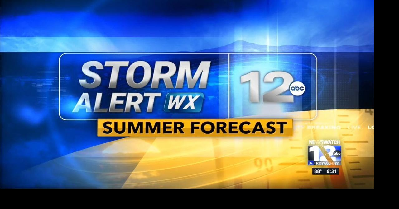 WATCH: The 2026 Storm Alert Weather 12 Summer Forecast | News | kdrv.com