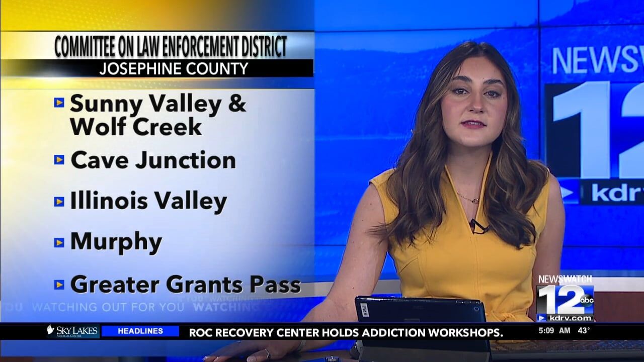 Committee On Law Enforcement District In Josephine County | Video ...