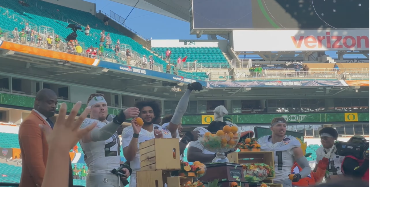Ducks blank Red Raiders in Orange Bowl win