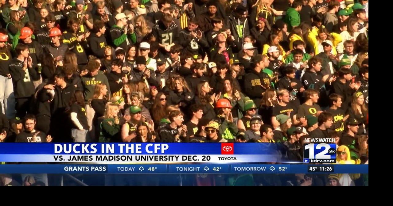 Oregon ducks make the CFP