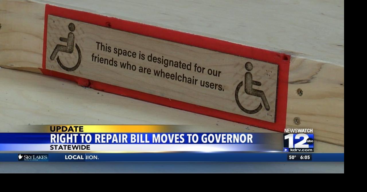 Oregon's Right to Repair bill moves to governor