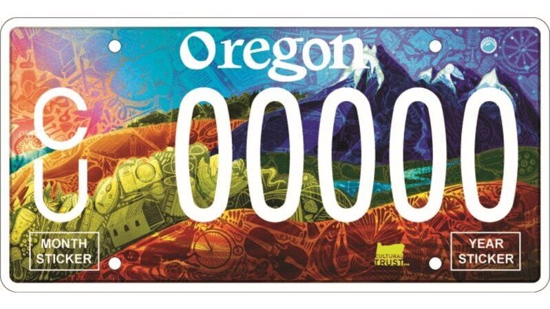 New Oregon license plate design celebrates the state's geography