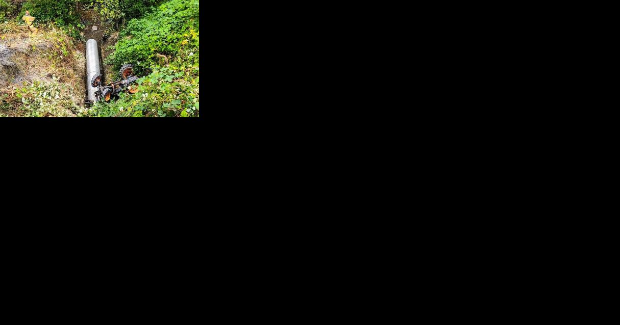Tractor driver escapes serious injuries after falling 18 feet off dam - Vimarsana News