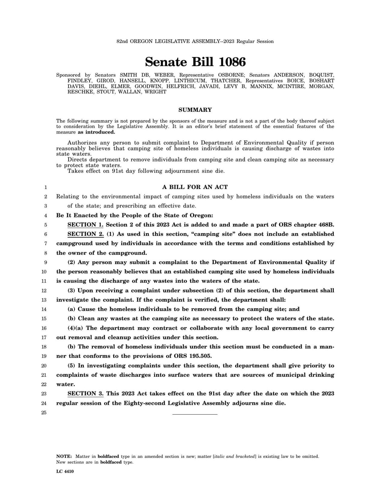 Senate Bill 1086