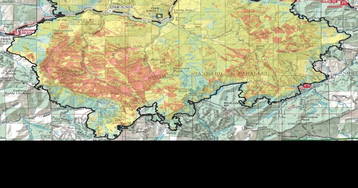 FireWatch McKinney Fire burn scar 79 moderate or high soil burn