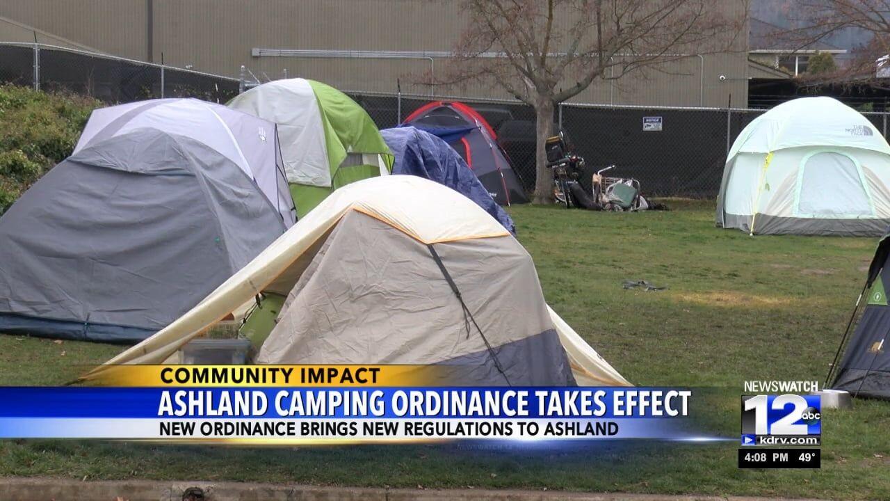 Ashland camping ordinance takes effect today