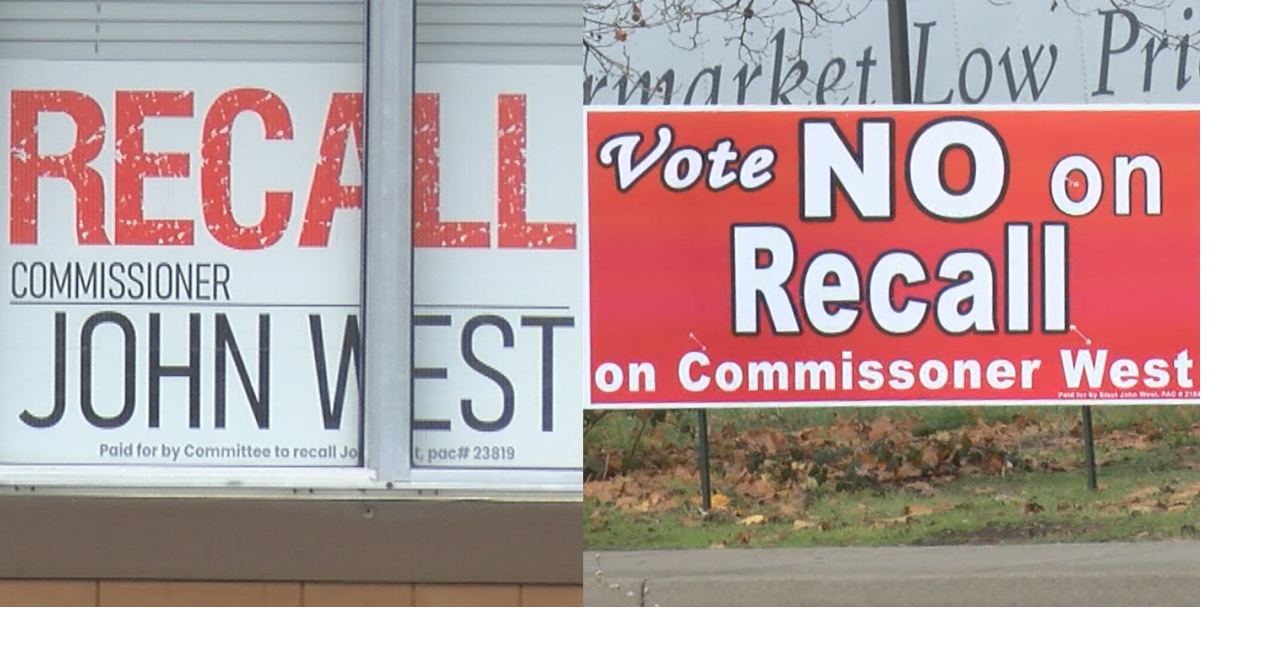 Voters recalling John West in preliminary results | Top Stories | kdrv.com