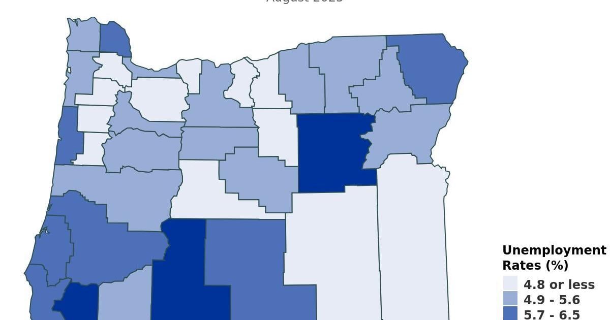 Oregon releases September employment numbers